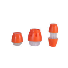 Compression fittings coupler , straight buried fittings end stop microfit connector for hdpe pipes